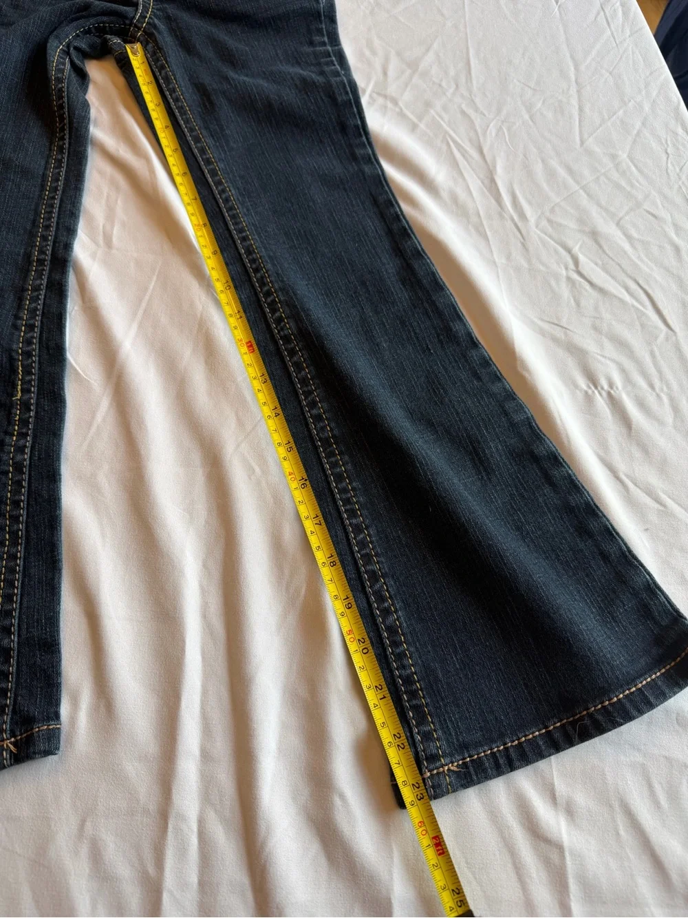 Justice Dark Blue Flare Jeans
